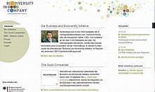 Business and Biodiversity-Initiative startet Internet-Portal: www.business-and-biodiversity.de